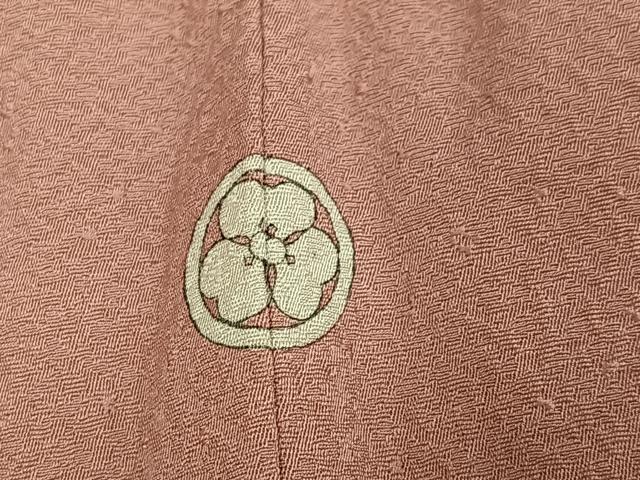 平和屋着物●上質な色無地 鴇浅葱色 正絹 逸品 AABH4197ph