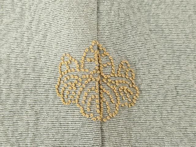 平和屋着物●訪問着 作家物 草花文 正絹 逸品 AABH4241ck