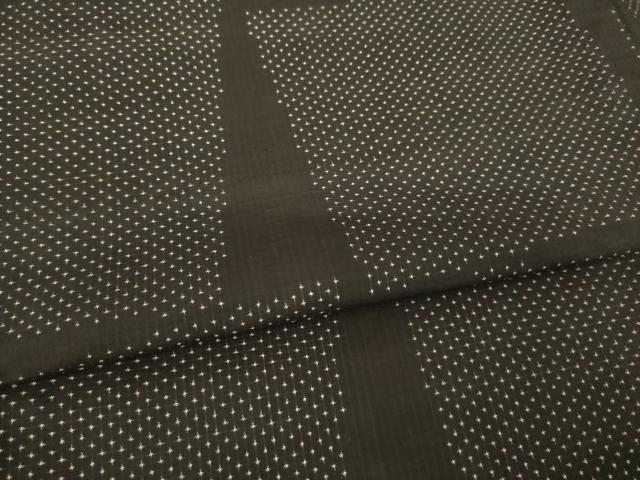 平和屋着物●本場大島紬 一元絣 色紙文 正絹 逸品 AABH4260ck
