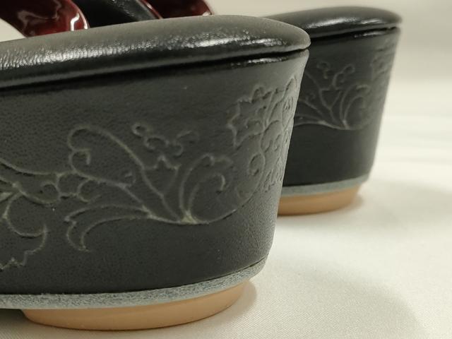 平和屋着物●和装小物 和装草履 花唐草文 いとう商店 逸品 AABH4282ay