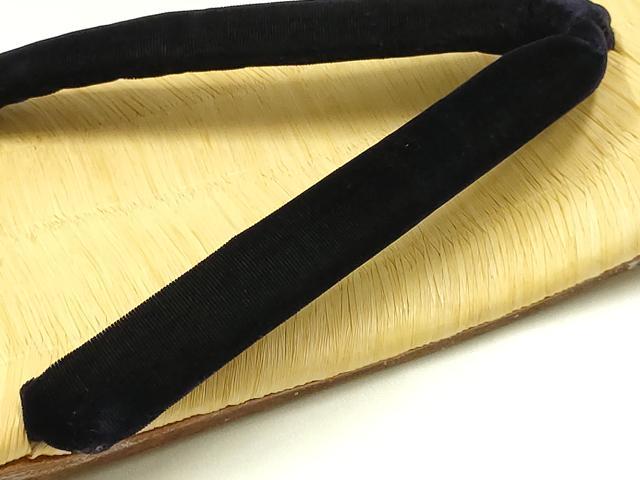 平和屋着物●男性 和装小物 雪駄 畳表 牛革底 逸品 AABH4299ay