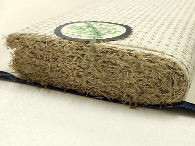 平和屋着物*夏物 湖東 近江 八重山上布 反物 着尺 綿 逸品 未使用 AABH4344ay