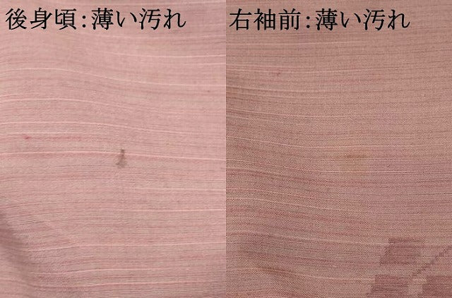 平和屋着物■上質な紬 草花文 正絹 逸品 未使用 AABH4431fw