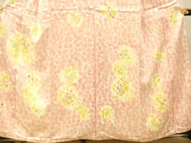 平和屋着物■訪問着 立涌大小霰文 正絹 逸品 AABH4456fw