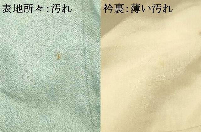 平和屋着物■訪問着 刺繍 草花光琳水文 暈し染め 金糸 金彩 正絹 逸品 AABH4533fw