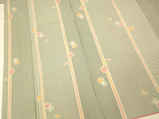 平和屋着物■小紋 舞花間道 洗える着物 AABH4546fw