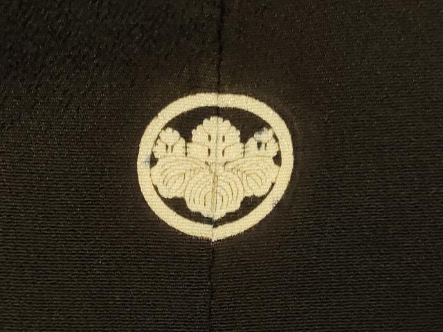 平和屋着物■豪華黒留袖 駒刺繍 風景文 金彩 正絹 逸品 AABH4556fw