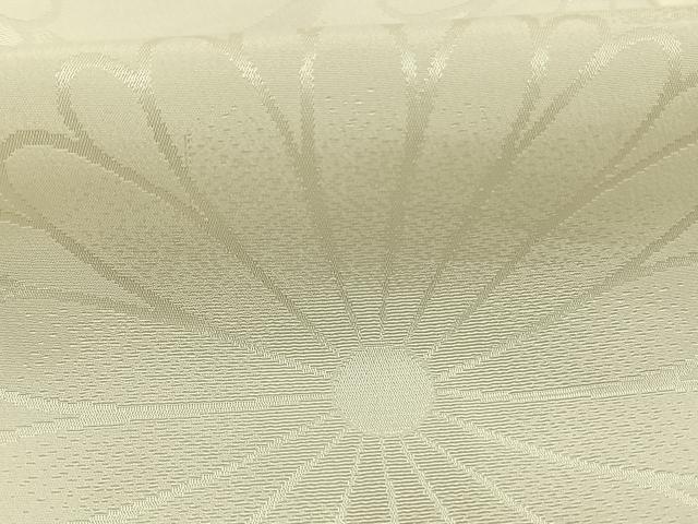 平和屋着物●長襦袢 無双仕立て 花唐草地紋 正絹 逸品 AABH4684fy