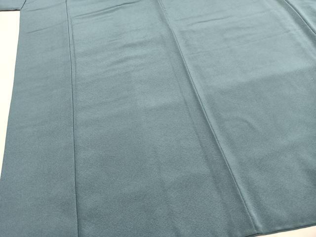 平和屋着物●上質な色無地 舛花色 ロング丈 正絹 逸品 AABH4697fy