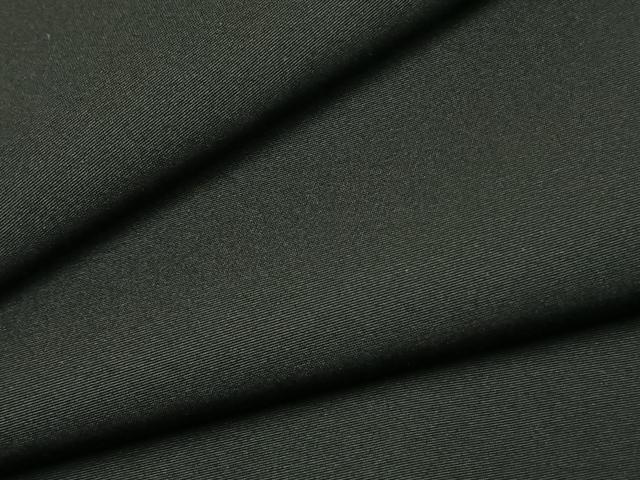 平和屋着物●男性 黒紋付 羽織セット 正絹 逸品 AABH4706fy