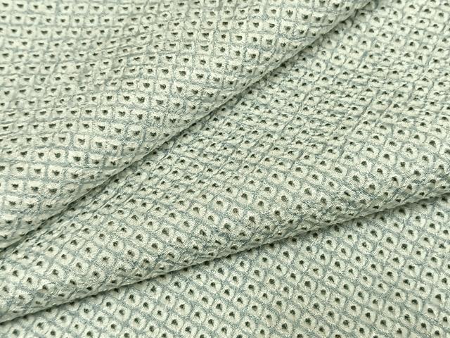 平和屋着物●大変加工の良い総絞り小紋 正絹 逸品 AABH4729fy