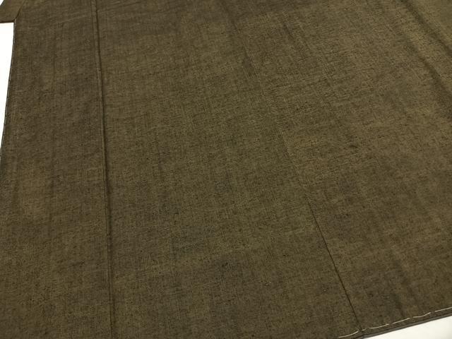 平和屋着物●男性 紬 アンサンブル 霞文 正絹 逸品 未使用 AABH4756fy