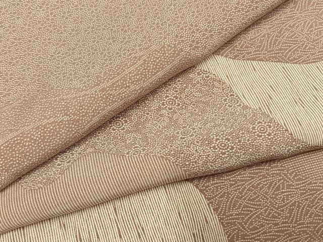 平和屋着物●江戸小紋 道長文 正絹 逸品 AABH4759fy