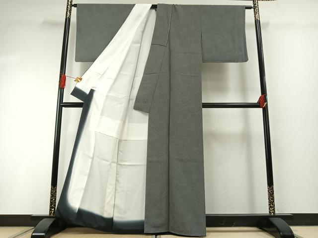 平和屋着物●江戸小紋 鮫小紋柄 正絹 逸品 AABH4900fy