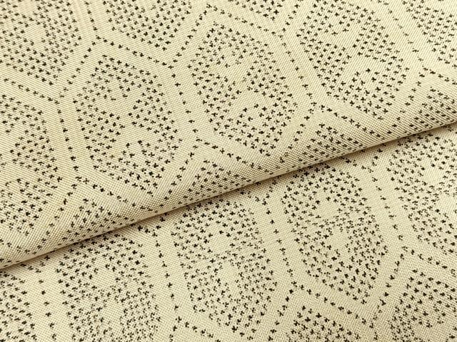 平和屋着物●本場大島紬 一元絣 亀甲文 正絹 逸品 AABH4969fy