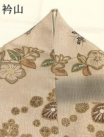 平和屋着物●訪問着 作家物 辻が花 暈し染め 金彩 三越扱い 正絹 逸品 AABH4989fy