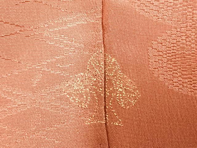 平和屋着物●アンティーク 大正ロマン 訪問着 刺繍 扇面花文 金彩 正絹 逸品 AABH5013fy