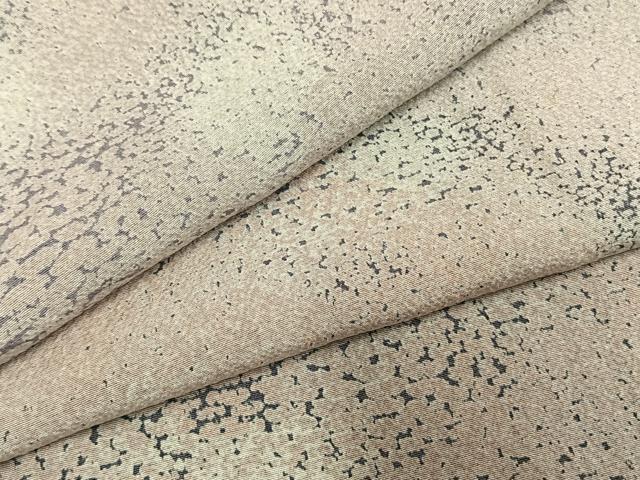 平和屋着物●上質な小紋 霞文 正絹 逸品 AABH5053fy