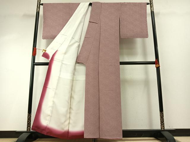 平和屋着物●江戸小紋 角通し 正絹 逸品 AABH5059fy