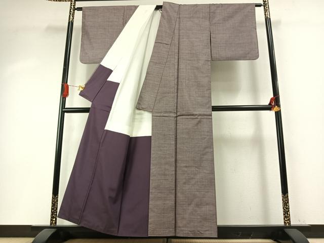 平和屋着物●本場大島紬 アンサンブル カタス9マルキ 正絹 逸品 AABH5074fy