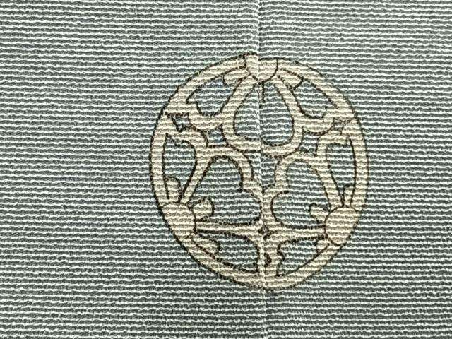 平和屋着物●上質な色無地 淡藤色 丹後ちりめん 反端付き 正絹 逸品 AABH5096fy