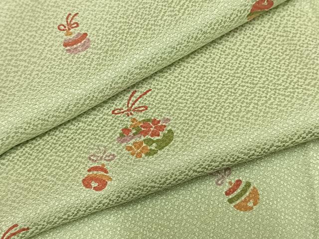 平和屋着物●長襦袢 無双仕立て 鈴 正絹 逸品 AABH5104fy