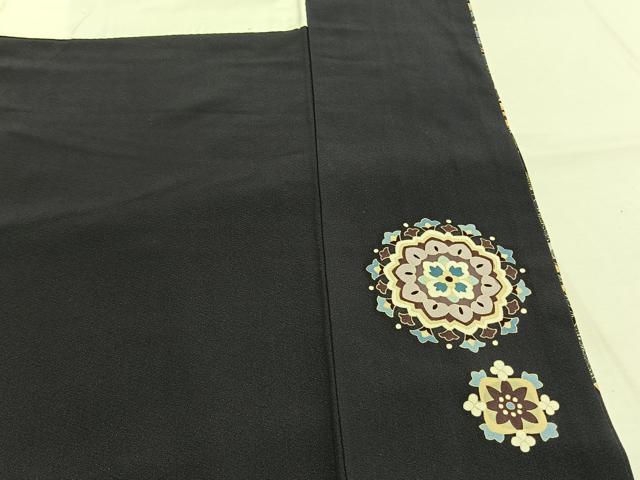 平和屋着物●訪問着 駒刺繍 吉祥花文 金彩 ますいわ屋扱い 正絹 逸品 AABH5108fy