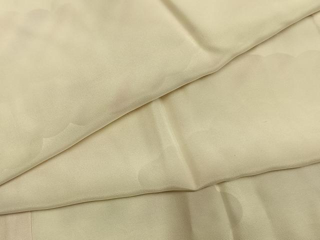 平和屋着物●長襦袢 無双仕立て 雲取り文 正絹 逸品 AABH5115fy