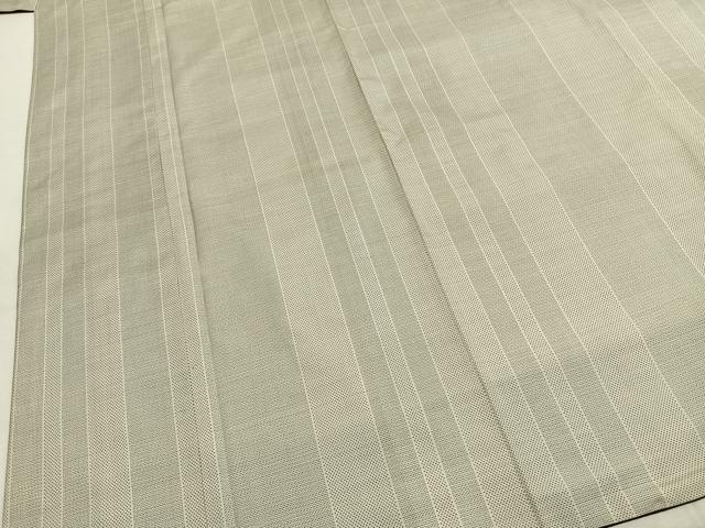平和屋着物●本場大島紬 白大島 150亀甲 間道 正絹 逸品 AABH5140fy