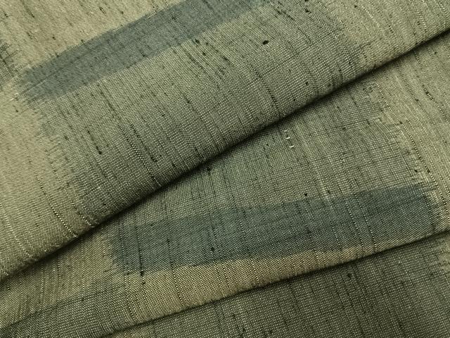 平和屋着物●上質な紬 市松文様 正絹 逸品 AABH5154fy
