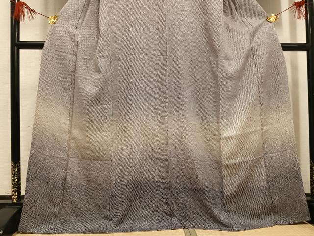 平和屋着物●訪問着 総絞り 霞文 暈し染め やまと誂製 正絹 逸品 AABH5253ph