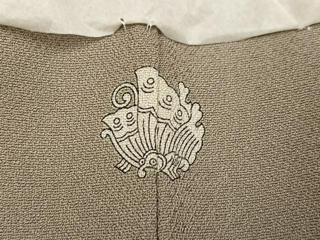平和屋着物●豪華色留袖 寿光織 紅白梅 暈し染め 金糸 正絹 逸品 AABH5281ph