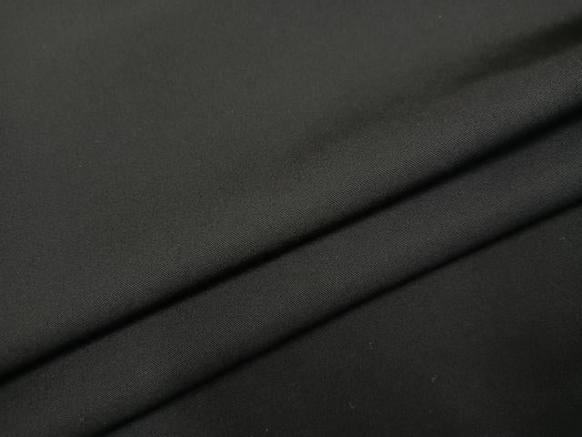 平和屋着物●男性 黒紋付 正絹 逸品 AABH5297ph