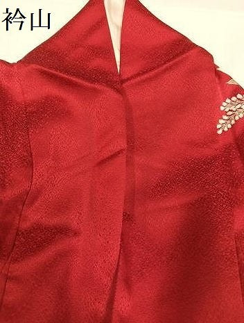 平和屋着物●豪華振袖 草花文 暈し染め 金彩 正絹 逸品 AABH5299ph