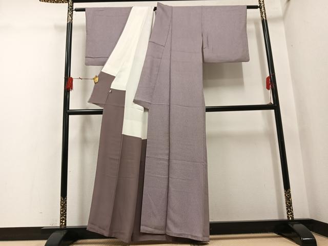 平和屋着物●江戸小紋 大丸扱い 正絹 逸品 AABH5301ph