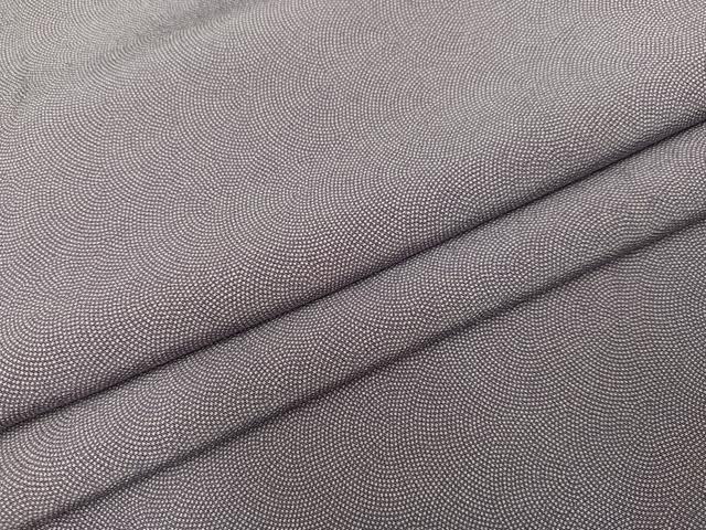平和屋着物●江戸小紋　極小鮫小紋柄　正絹　逸品　AABH5319ph 平和屋着物○本草木染作家 圓啓 江戸小紋 堅牢草木染 極小鮫小紋柄