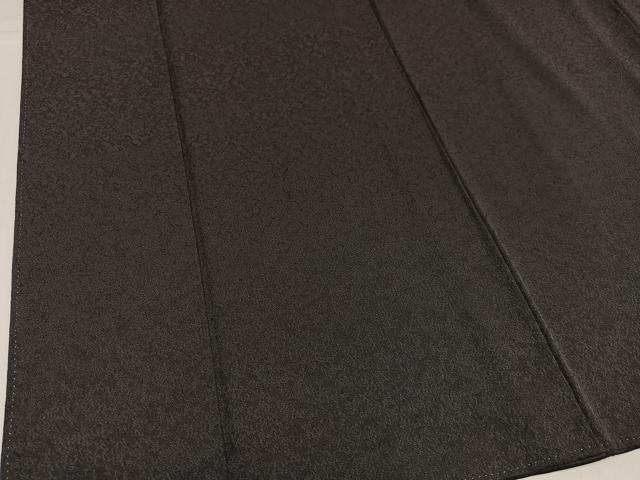 平和屋着物●上質な色無地 重ね染 紅消鼠色 反端付き 正絹 逸品 AABH5328ph
