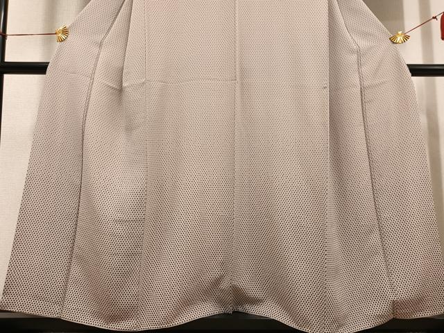 平和屋着物●上質な小紋 鱗文 正絹 逸品 AABH5333ph