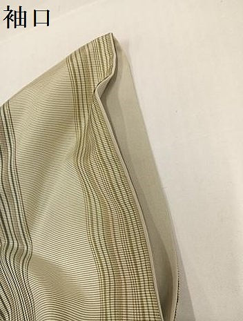 平和屋着物●本場縞大島紬 間道 正絹 逸品 AABH5339ph