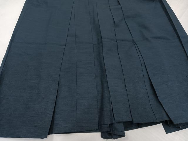 平和屋着物●男性 馬乗り袴 色無地 百入茶色 正絹 逸品 AABH5357ph