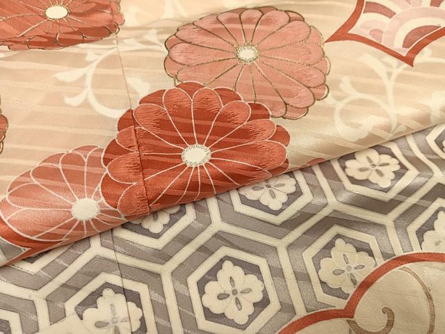 平和屋着物●豪華振袖 雲重ね吉祥花文 金彩 正絹 逸品 AABH5358ph