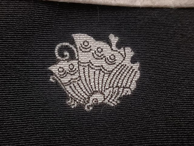 平和屋着物●豪華黒留袖 友禅 作家物 草花文 正絹 逸品 未使用 AABH5396ph