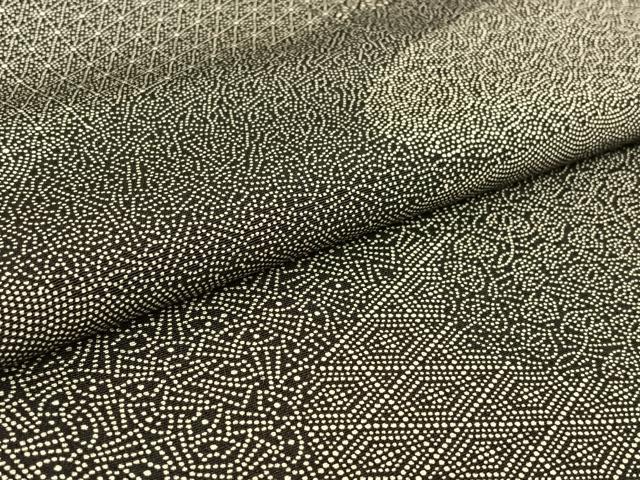 平和屋着物▽江戸小紋 単衣 寄せ小紋柄 正絹 逸品 AABH5564jh