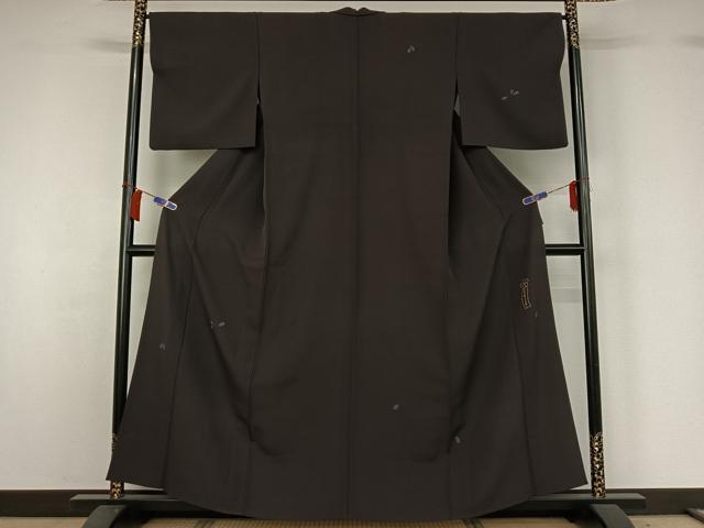 平和屋着物▽世界的人形師 辻村寿三郎 ジュサブロー 訪問着 単衣 舞桜文 金彩 正絹 逸品 AABH5572jh