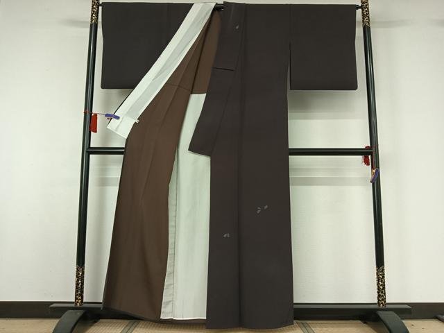 平和屋着物▽世界的人形師 辻村寿三郎 ジュサブロー 訪問着 単衣 舞桜文 金彩 正絹 逸品 AABH5572jh