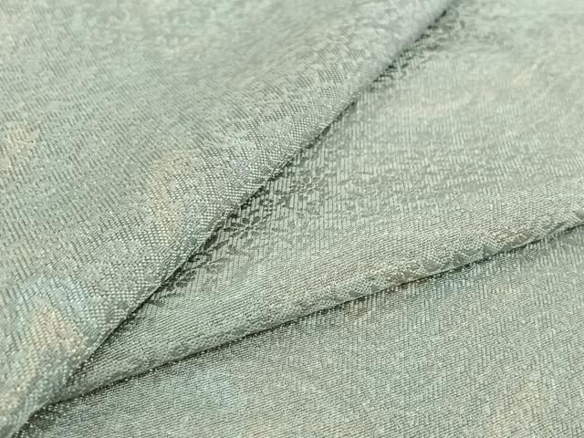 平和屋着物▽上質な小紋 単衣 墨流し文様 正絹 逸品 AABH5579jh