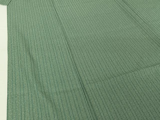 平和屋着物▽小紋 単衣 縞 洗える着物 AABH5583jh