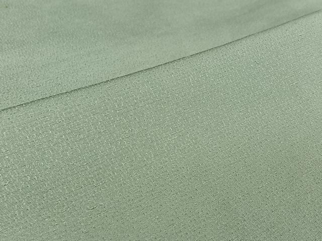 平和屋着物▽男性 紬 単衣 千草鼠色 キングサイズ 正絹 逸品 AABH5594jh