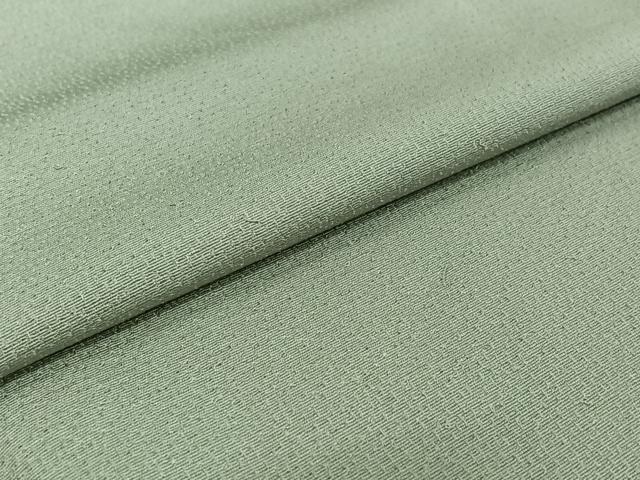 平和屋着物▽男性 紬 単衣 千草鼠色 キングサイズ 正絹 逸品 AABH5594jh