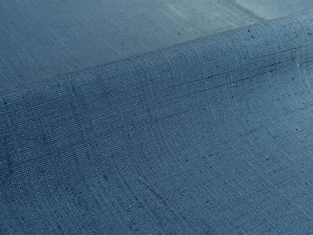 平和屋着物▽上質な紬 単衣 霞文 正絹 逸品 AABH5633jh